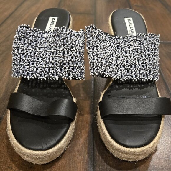 Women's size 7 (37.5) wedge sandals - Picture 1 of 6